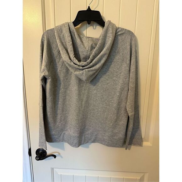 NWOT Calme Johnny Was Easy Gray Pullover Women’s Hoodie Sweater Size XS - Picture 5 of 7